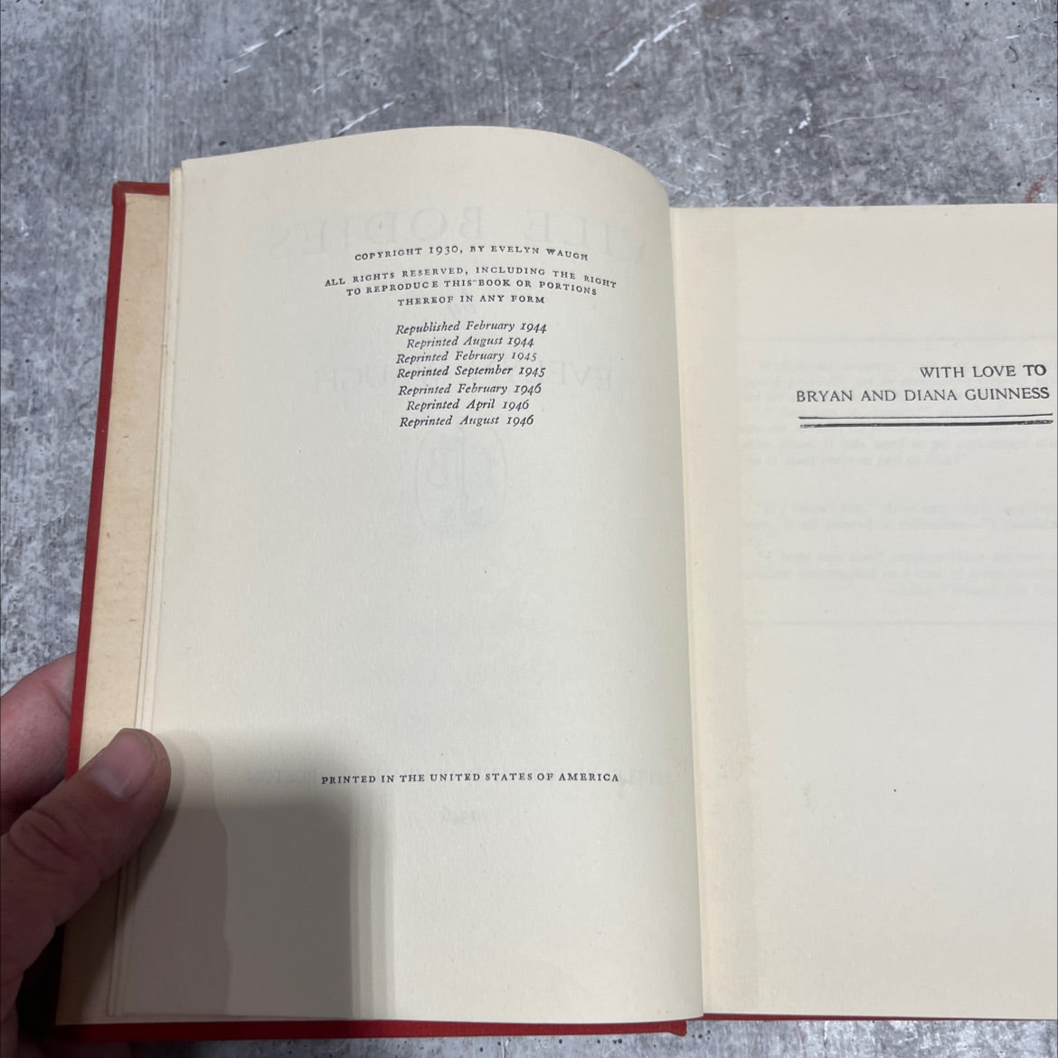 vile bodies book, by evelyn waugh, 1946 Hardcover image 3