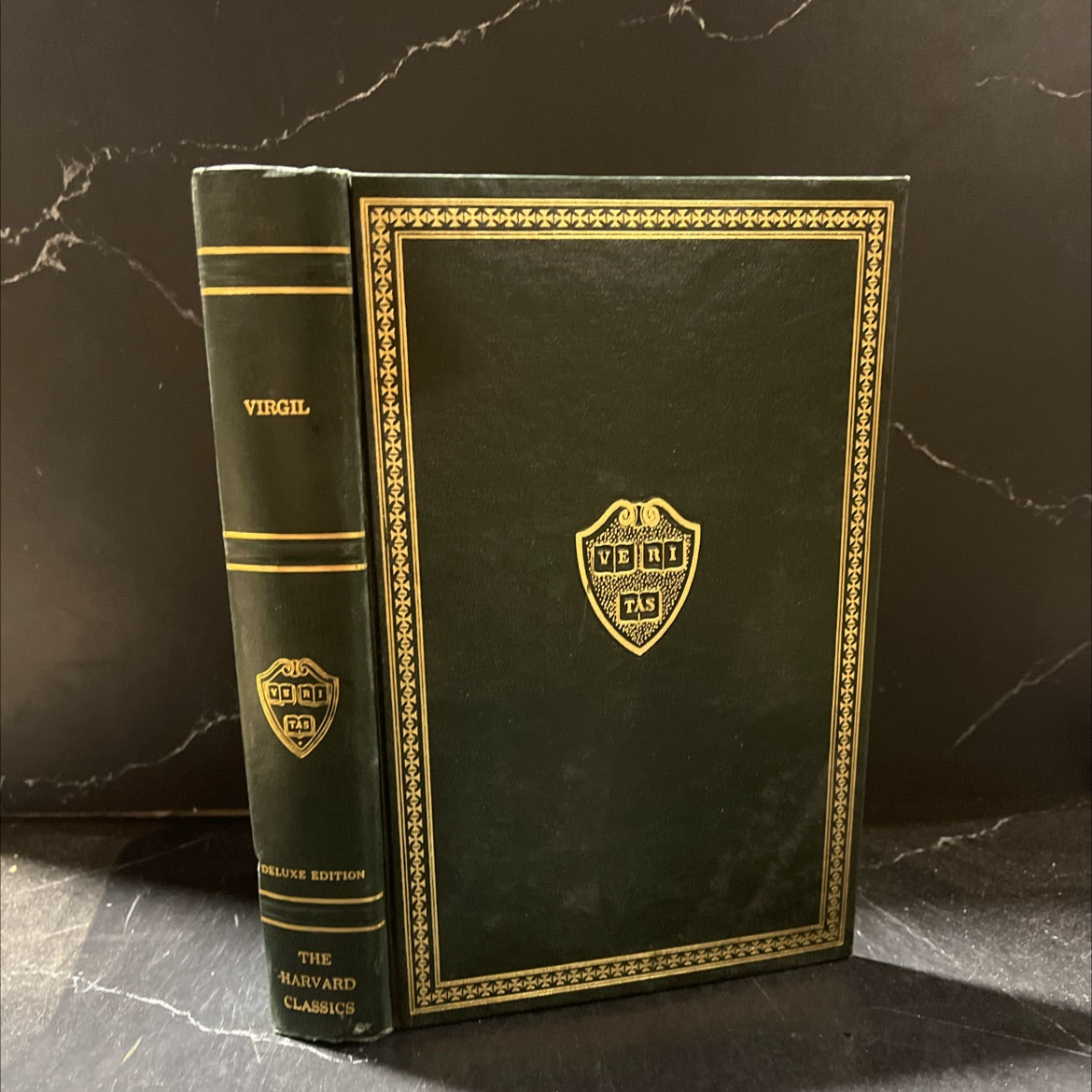 virgil's æneid book, by virgil, 1937 Leather image 1