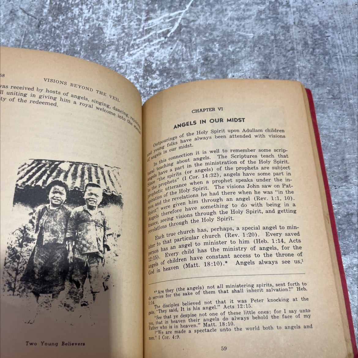 visions beyond the veil book, by H. A. BAKER, unknown Paperback image 4