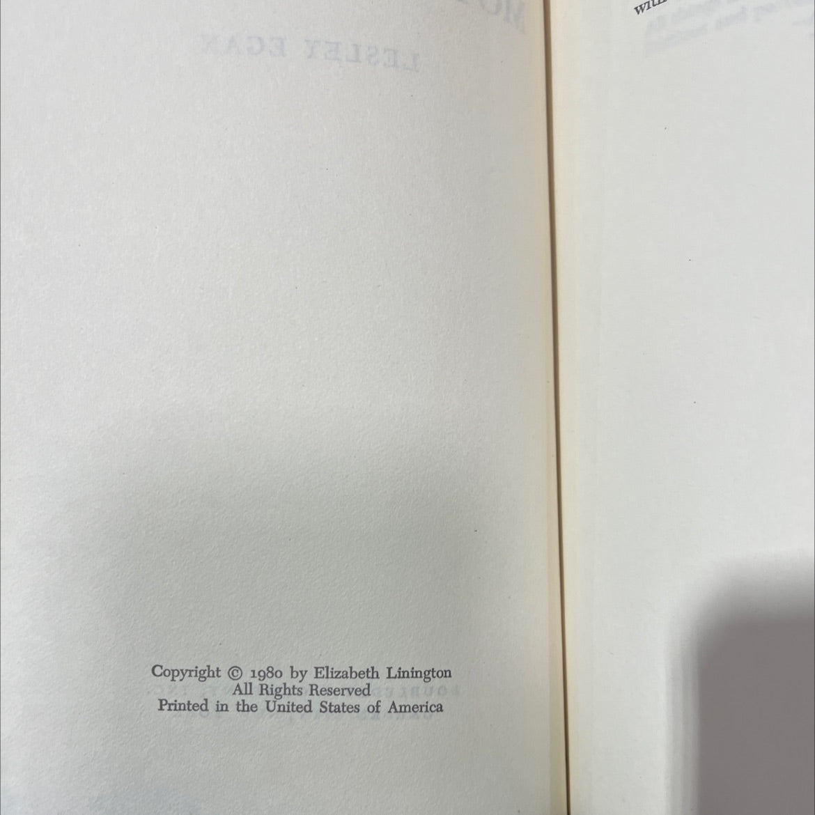 vitom motive in shadow book, by lesley egan, 1980 Hardcover image 3