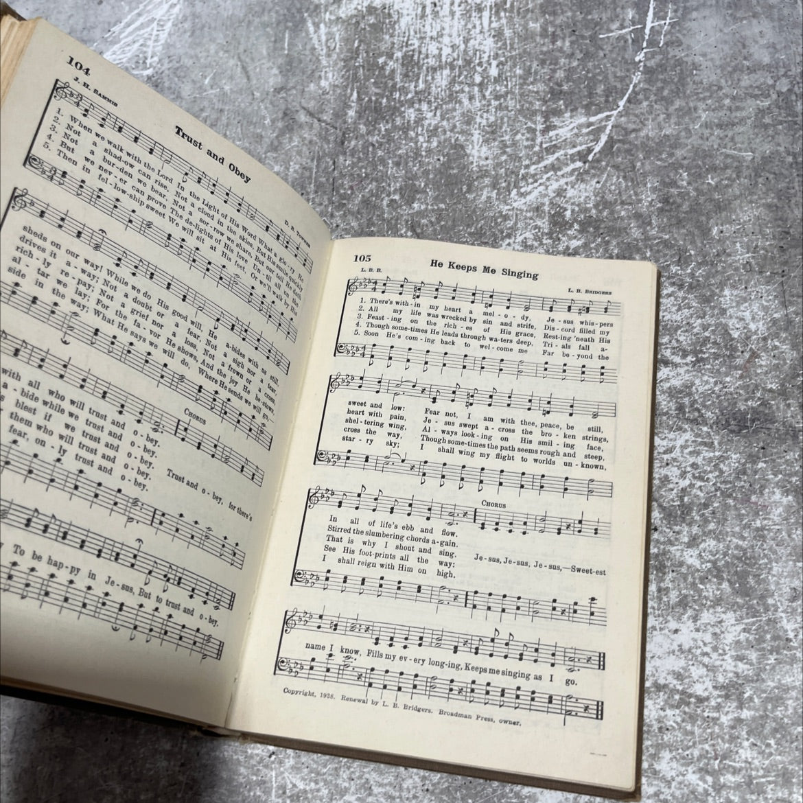voice of praise book, by B. B. McKinney, 1947 Hardcover image 3