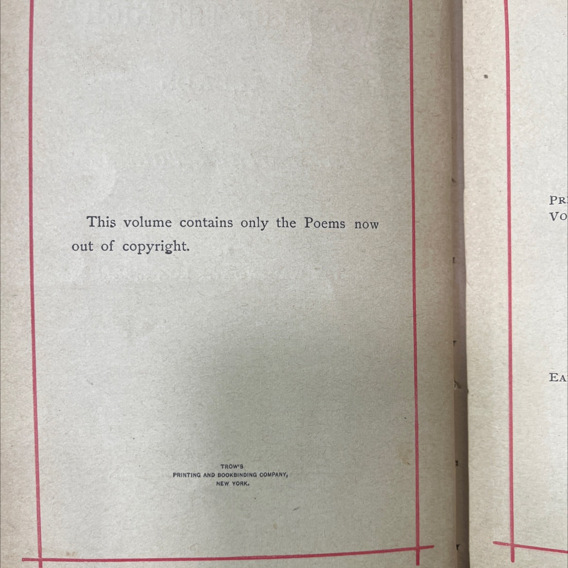 voices of the night ballads and other poems book, by henry wadsworth longfellow, 1970 Hardcover image 3