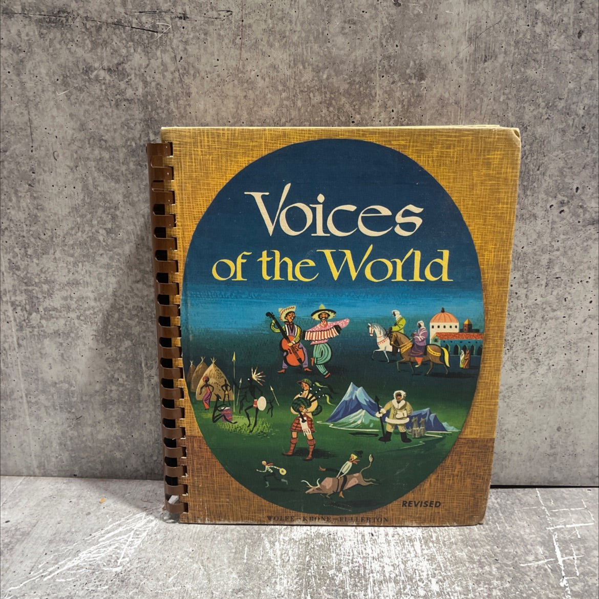 voices of the world book, by irving wolfe, 1960 Hardcover image 1