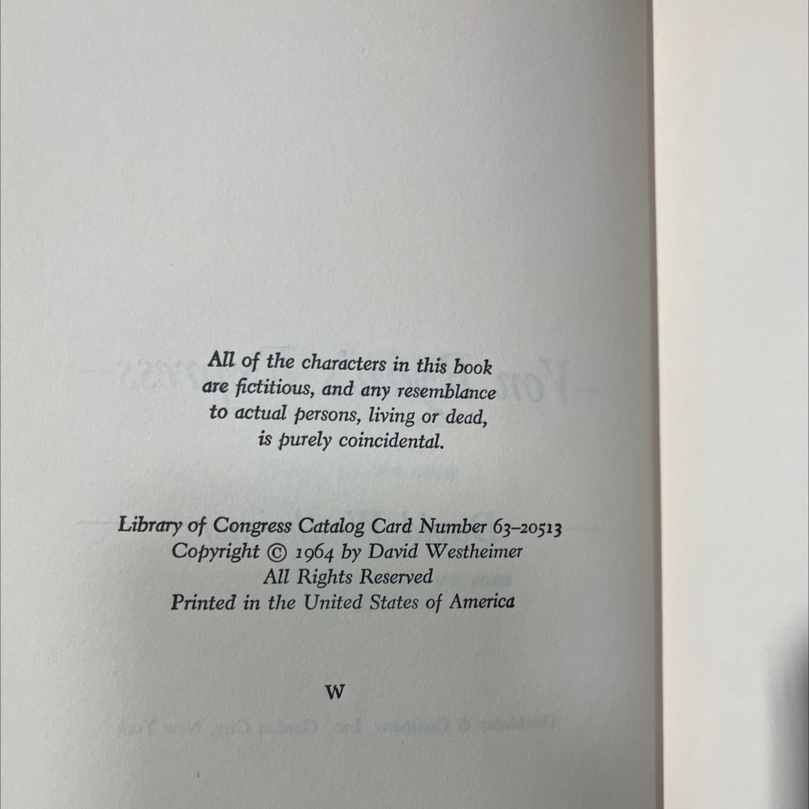 von ryan's express book, by David Westheimer, 1964 Hardcover image 3