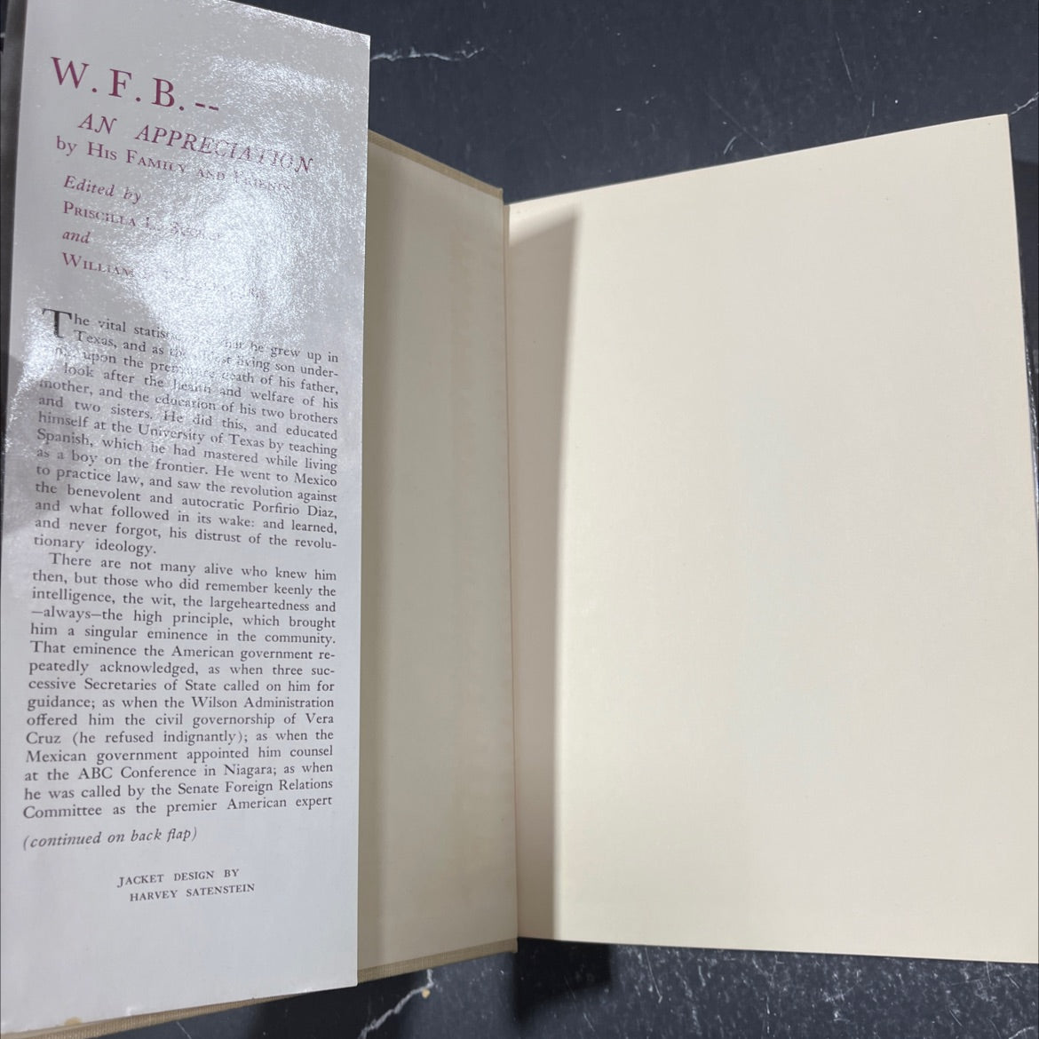 w.f.b.- an appreciation by his family and friends book, by priscilla l. buckley and william f. buckley, jr., 1979 image 4