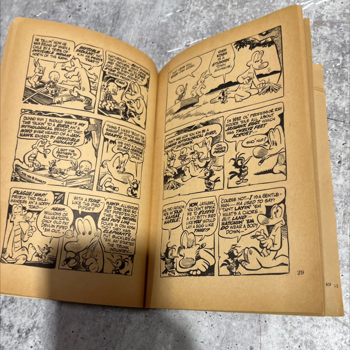 walt kelly tories goose go potluck pogo book, by walt kelly, 1955 Paperback image 4