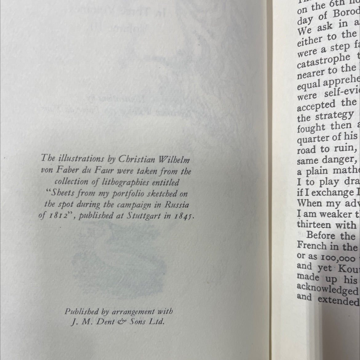 war and peace book, by Leo Tolstoy, 1970 Leather image 3