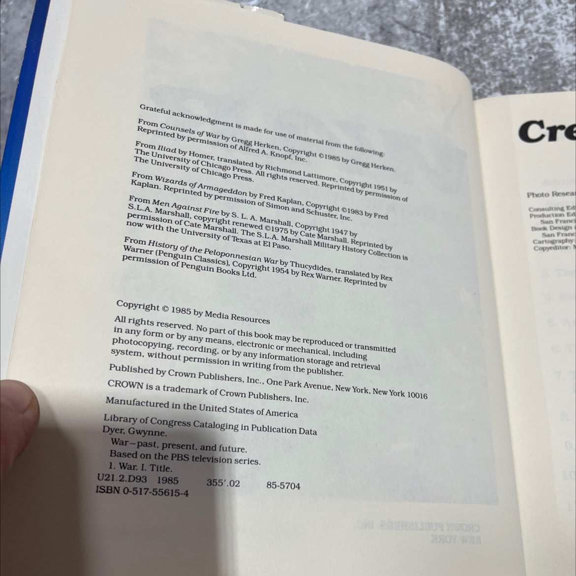war by gwynne dyer book, by Gwynne Dyer, 1985 Hardcover image 3