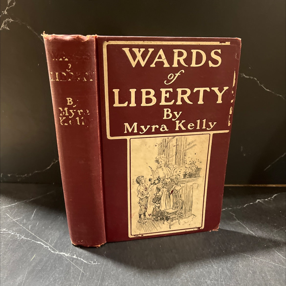 wards of liberty book, by myra kelly, 1907 Hardcover image 1