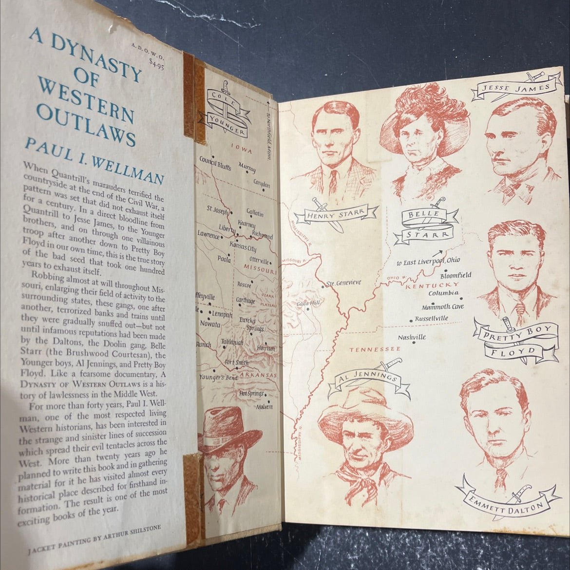 wars of the prairie and the desert book, by Paul I. Wellman, 1961 Hardcover image 4