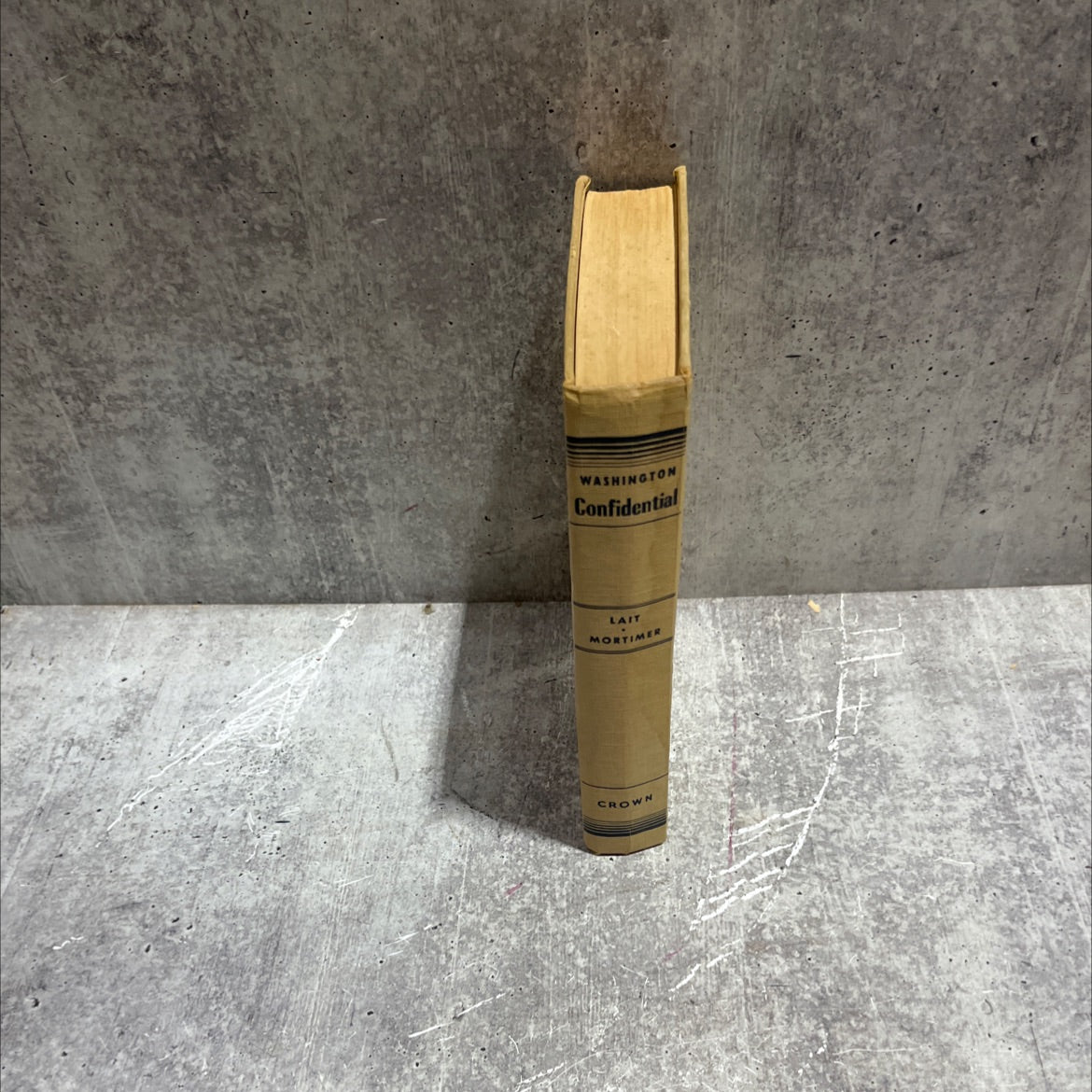 washington confidential book, by jack lait and lee mortimer, 1951 Hardcover image 4