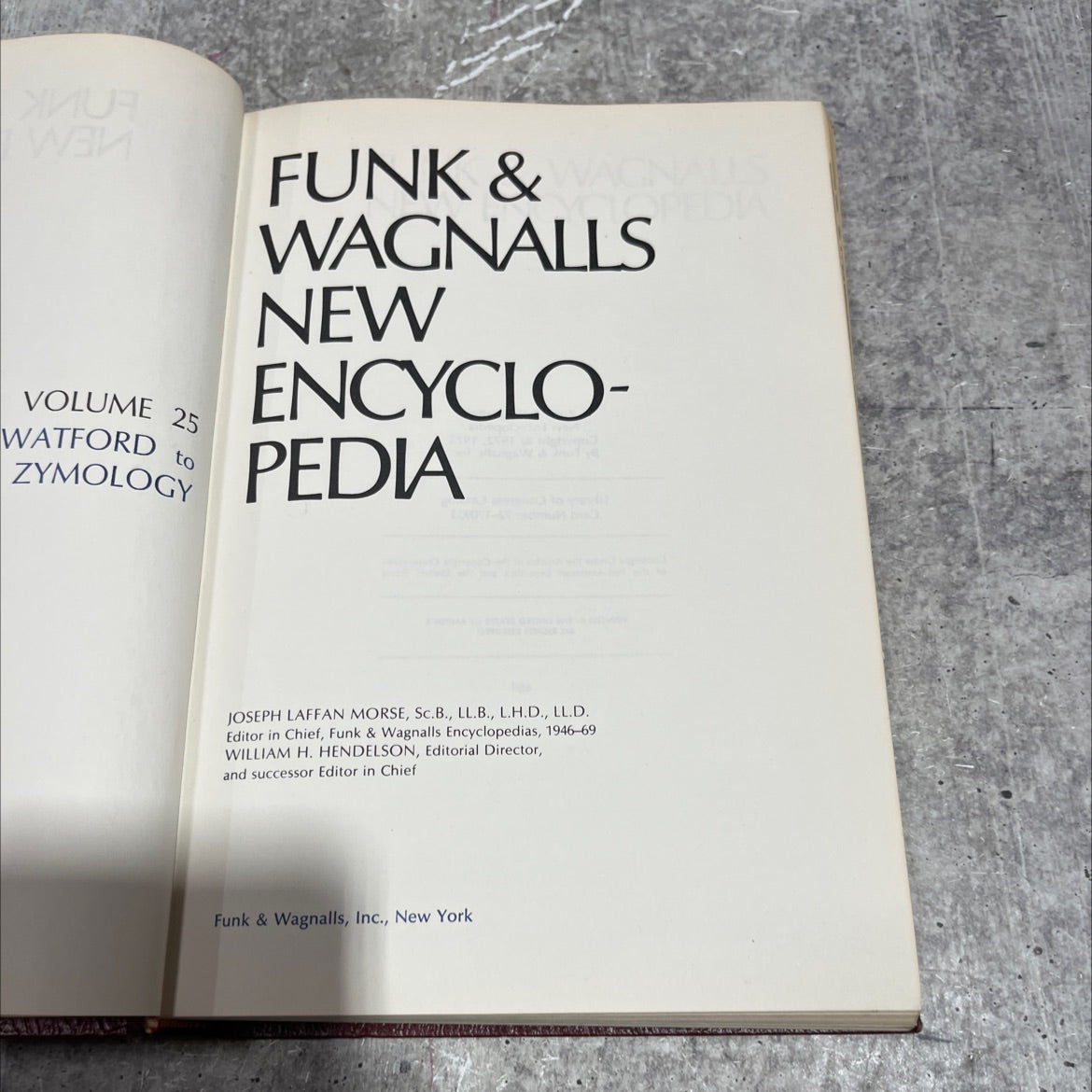 watford to zymology book, by joseph laffan morse, 1973 Hardcover image 2