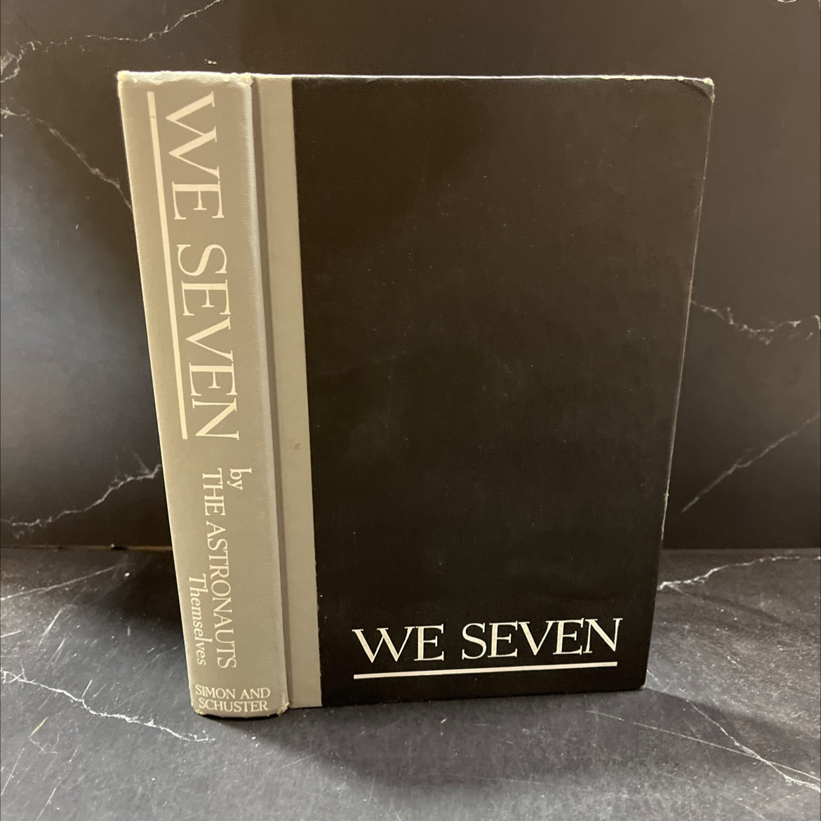 we seven book, by m. scott carpenter, l. gordon cooper, jr., john h. glenn, jr., virgil i. grissom, walter m. schirra, image 1