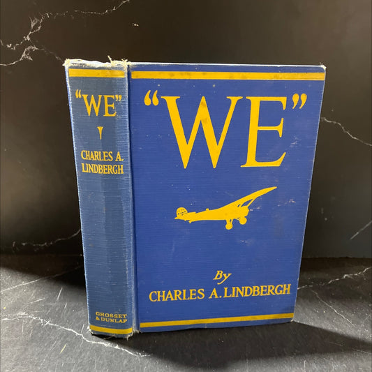 we book, by charles a. lindbergh, 1927 Hardcover image 1