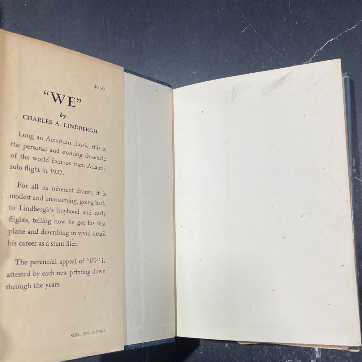 we book, by charles a. lindbergh, 1955 Hardcover image 4