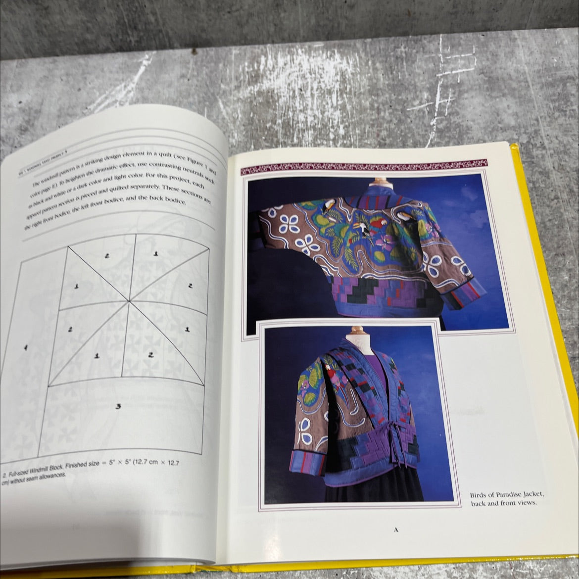 wearable quilts sewing timeless fashions using traditional patterns book, by Roselyn Gadia-Smitley, 1993 Hardcover image 4