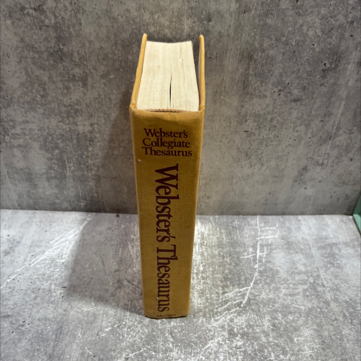 webster's collegiate thesaurus book, by g. & c. merriam company, 1976 Hardcover image 4
