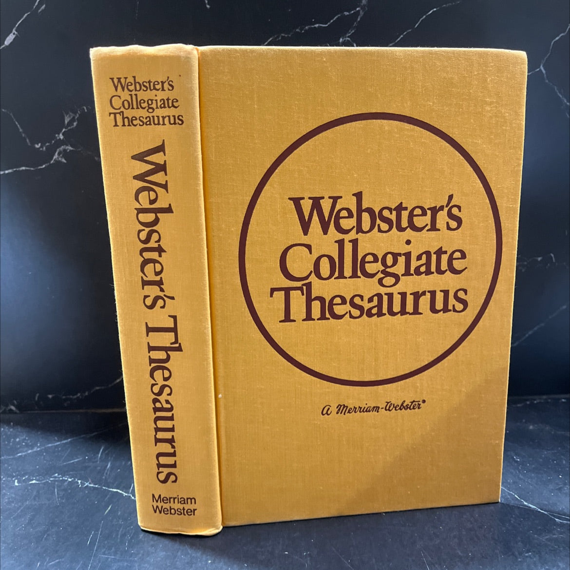webster's collegiate thesaurus book, by merriam-webster inc., 1976 Hardcover image 1