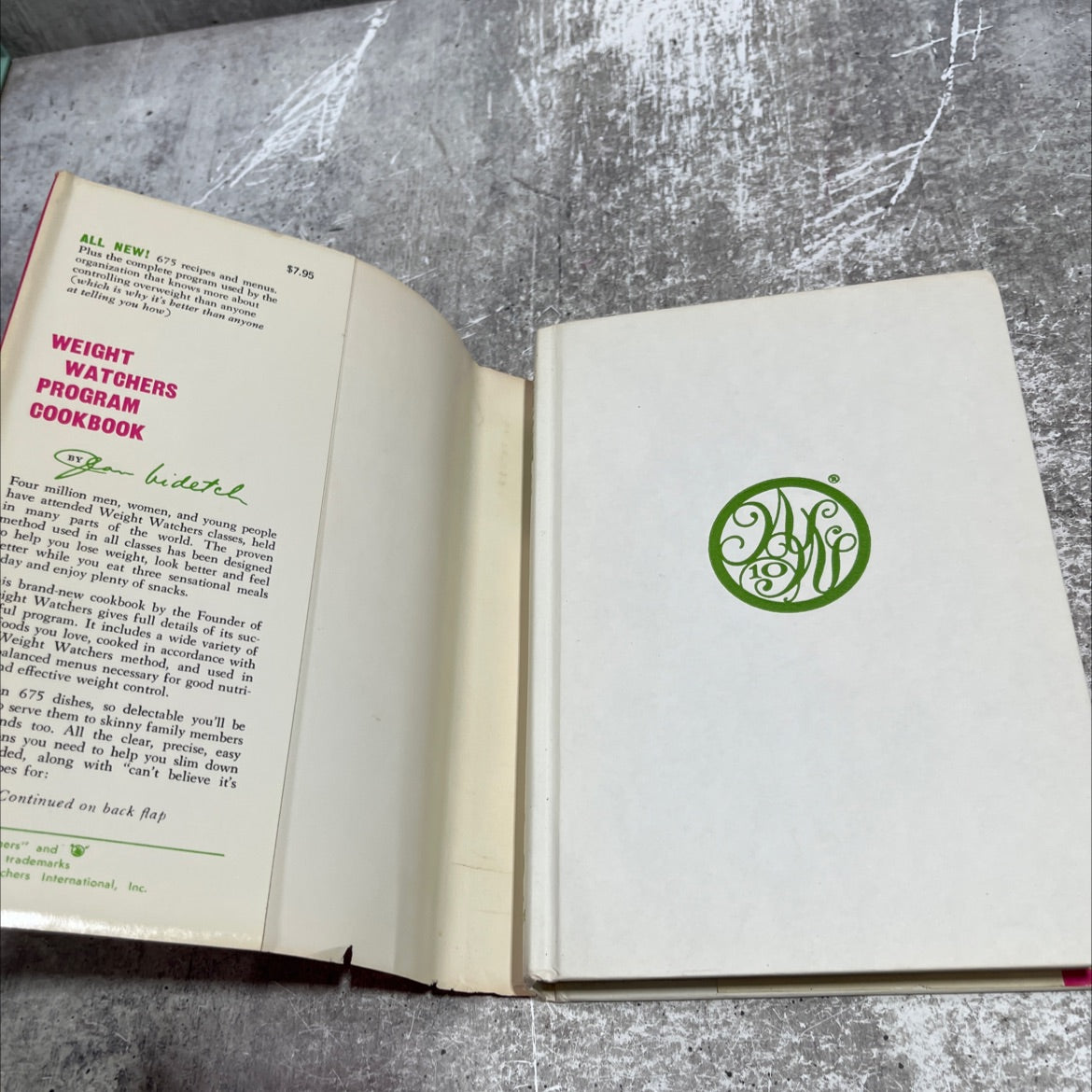 weight watchers program cookbook book, by jean nidetch, 1976 Hardcover image 4