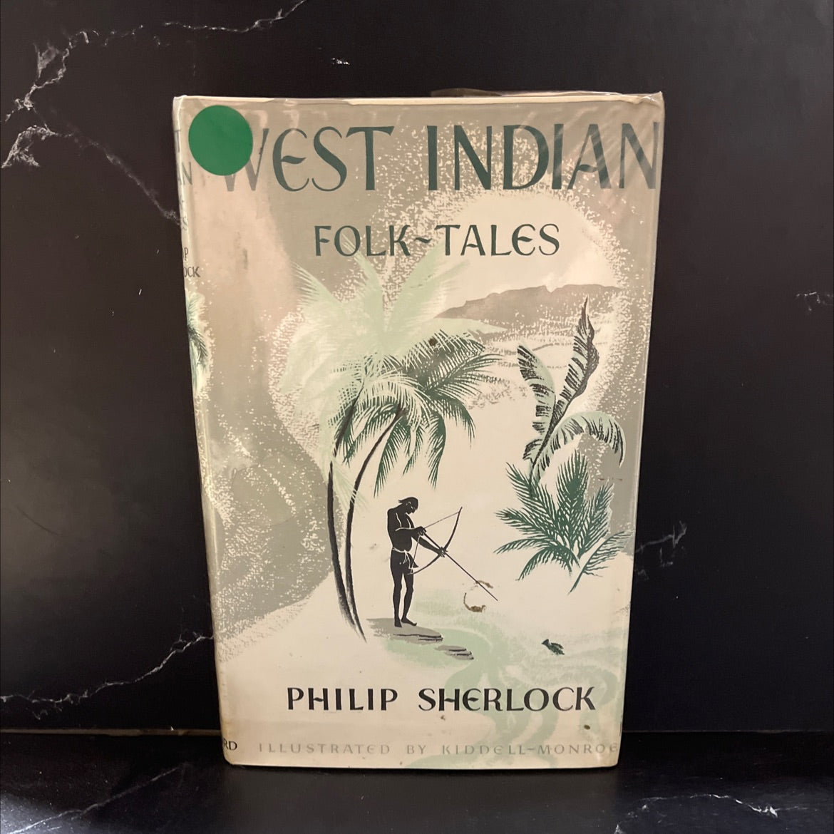 west indian folk tales book, by Philip Sherlock, 1975 Hardcover image 1