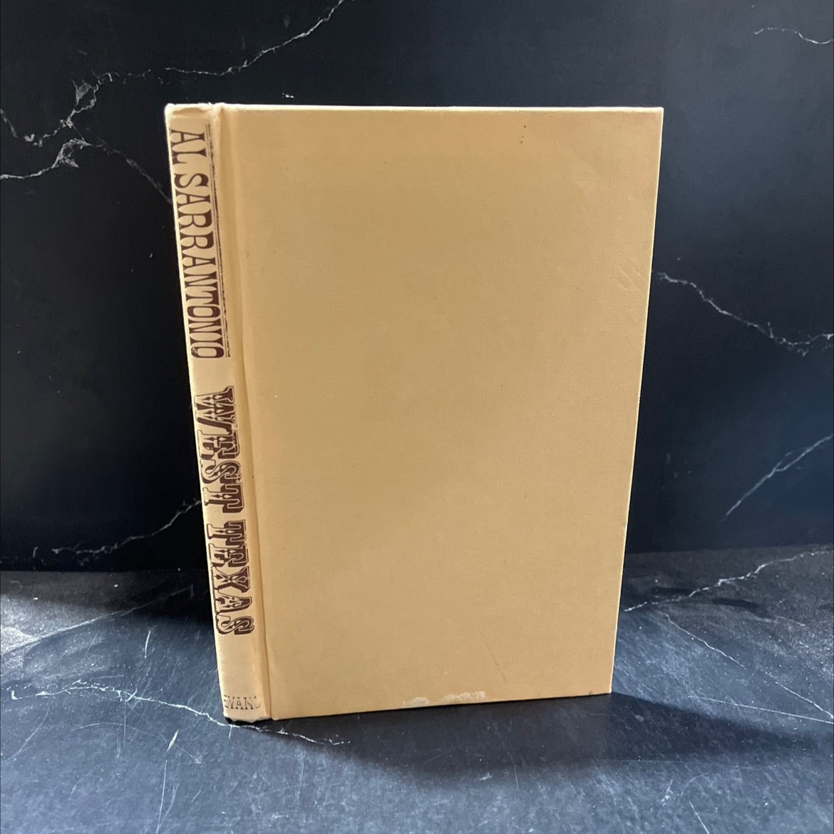 west texas book, by Al Sarrantonio, 1990 Hardcover image 1
