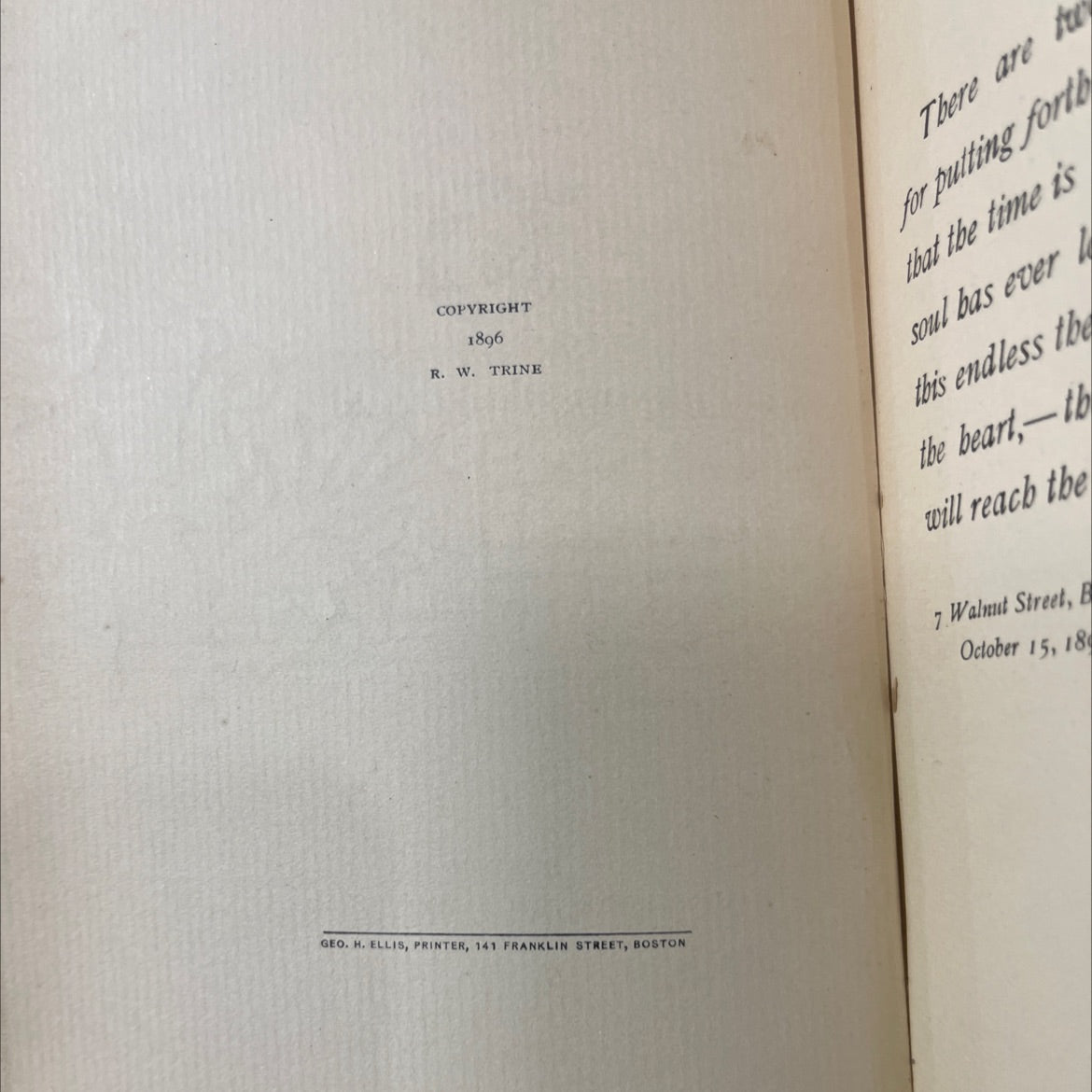 what all the world's a-seeking the or vital law of true life, true greatness, power, and happiness book, by ralph waldo image 3
