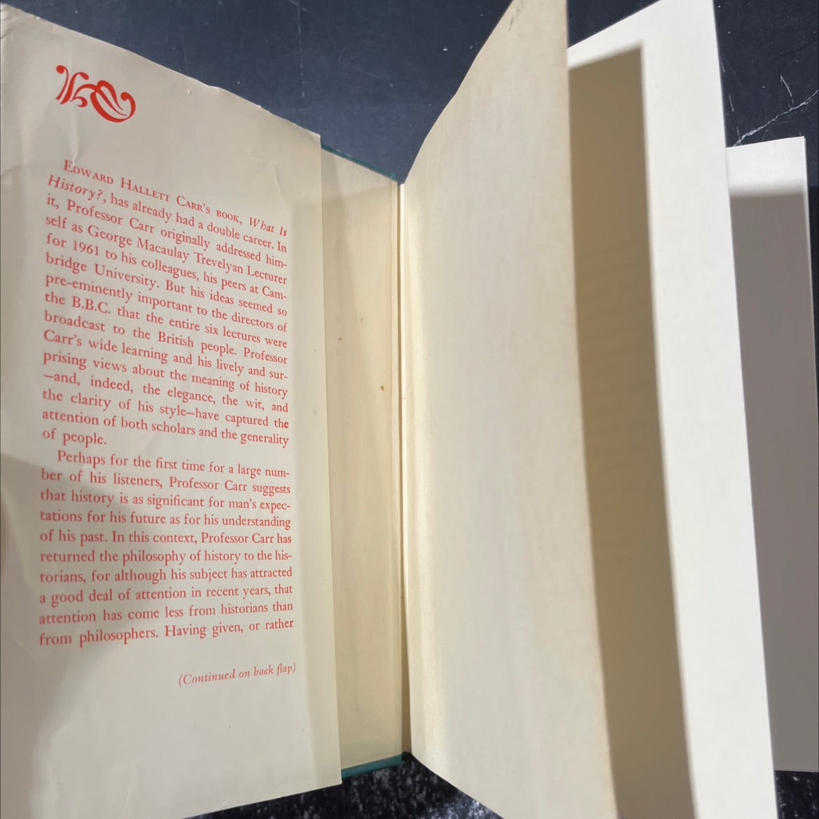 what is history? book, by edward hallett carr, 1967 Hardcover image 4