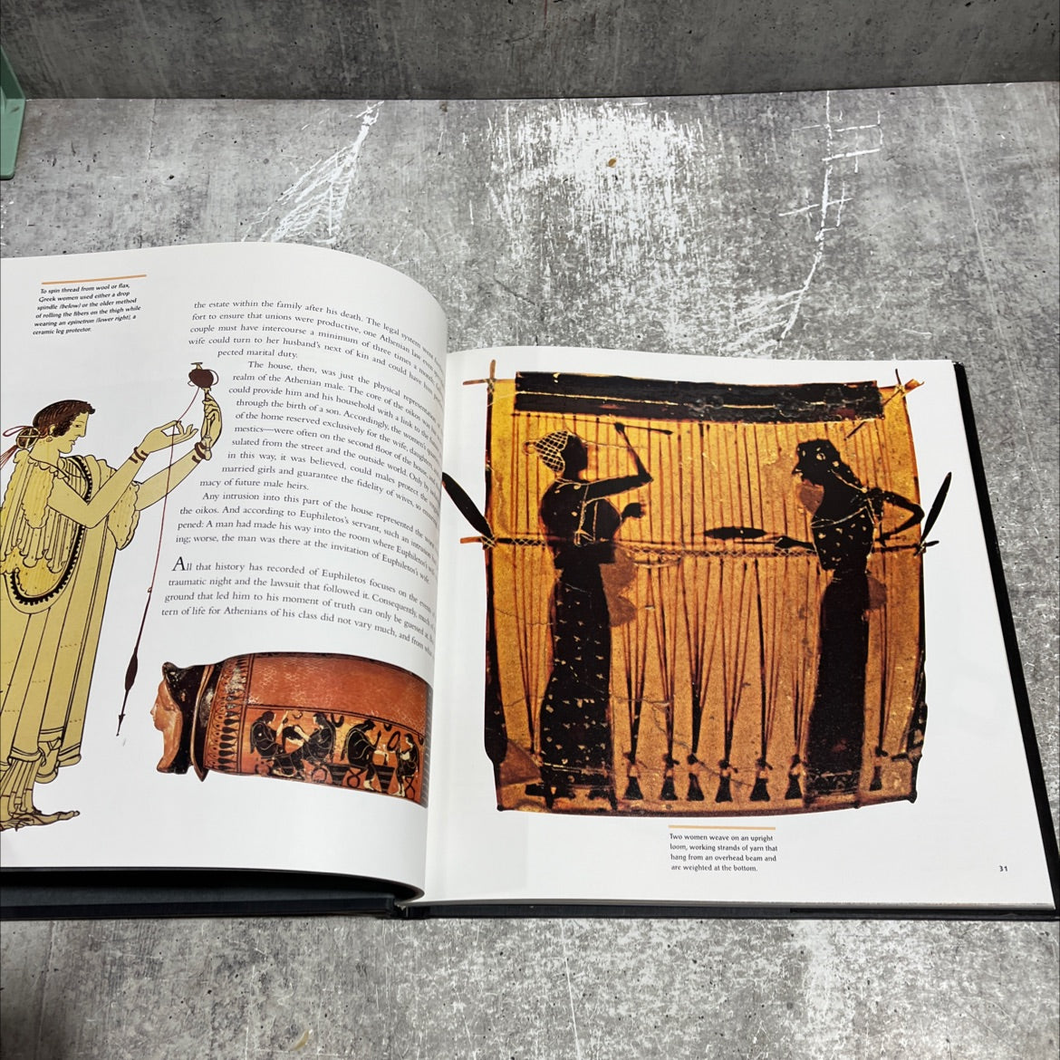 what life was like at the dawn of democracy classical athens book, by editors of time-life books, 2003 Hardcover image 4