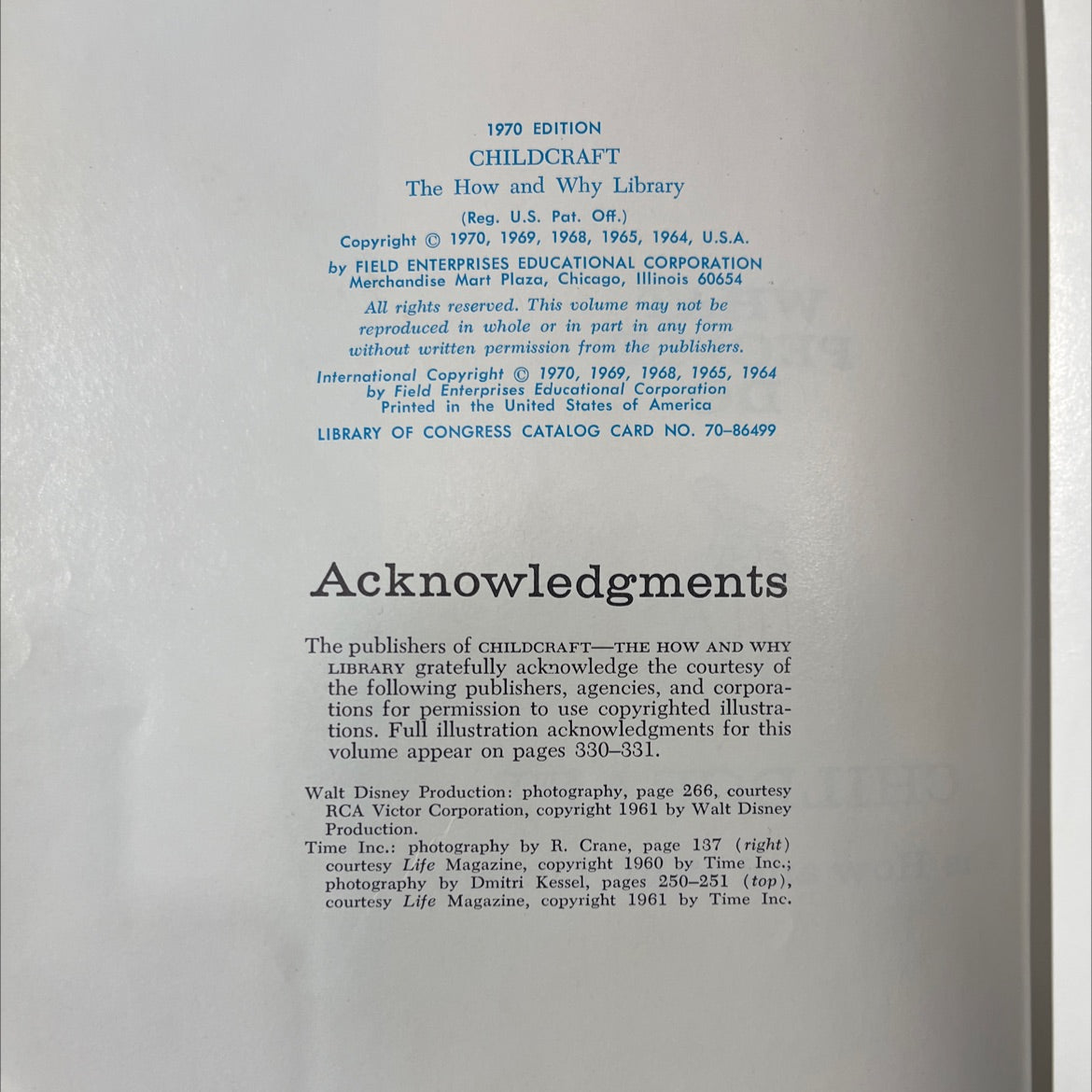 what people do book, by Field Enterprises Educational Corporation, 1970 Hardcover image 3