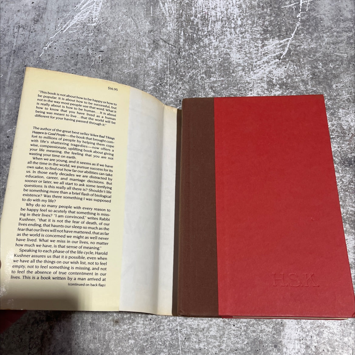 when all you've ever wanted isn't enough book, by harold s. kushner, 1986 Hardcover image 4
