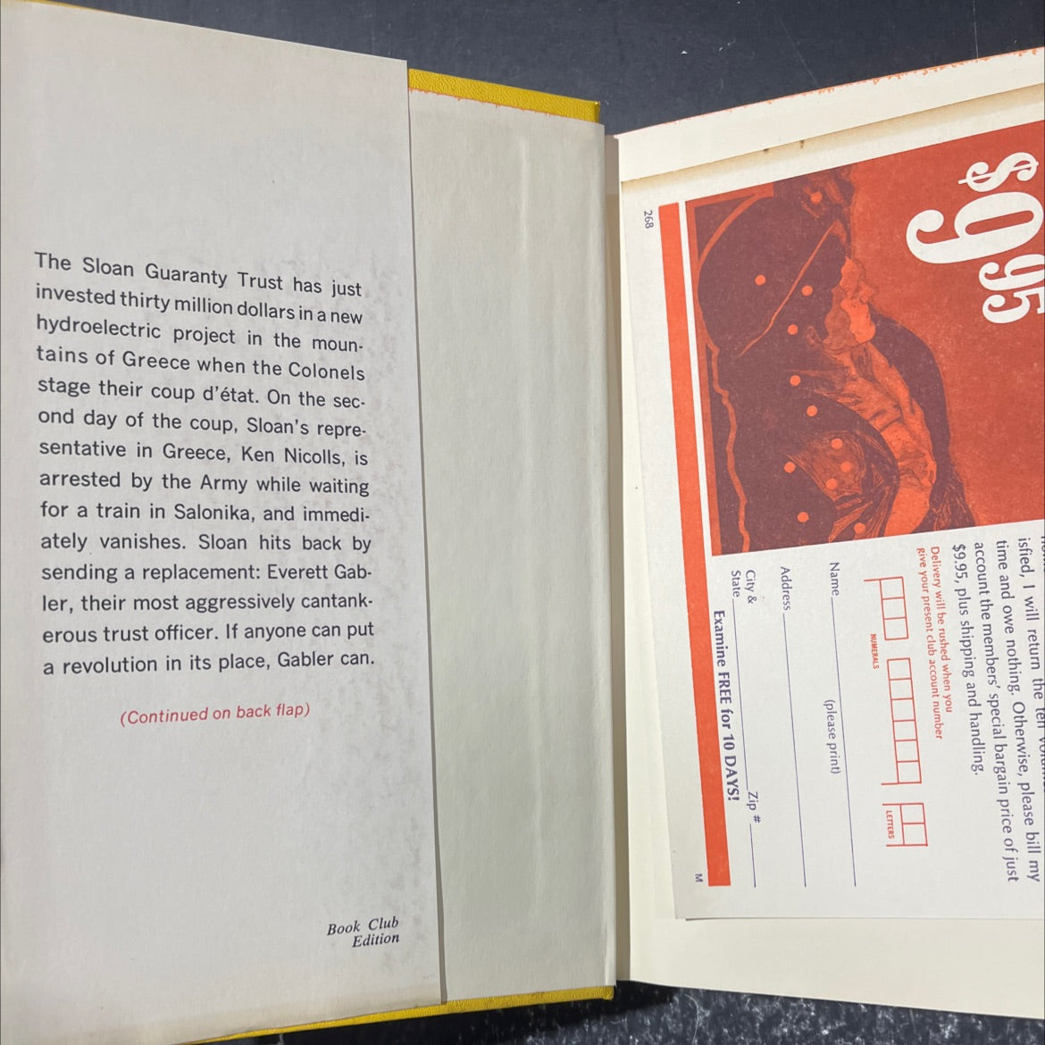when in greece book, by Emma Lathen, 1969 Hardcover image 4
