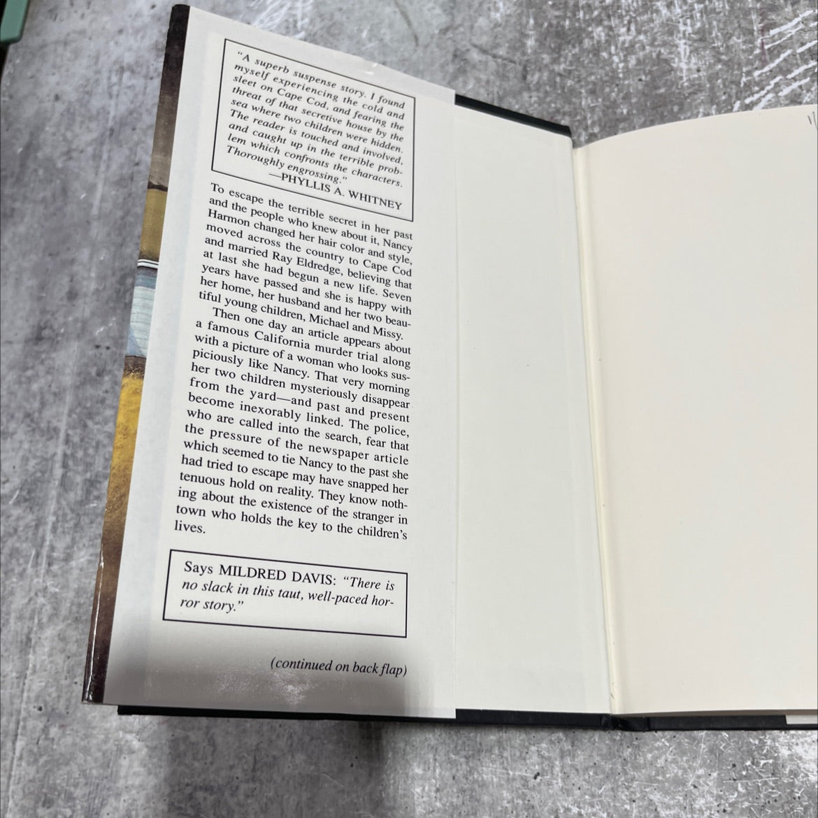 where are the children? book, by mary higgins clark, 1975 Hardcover image 4