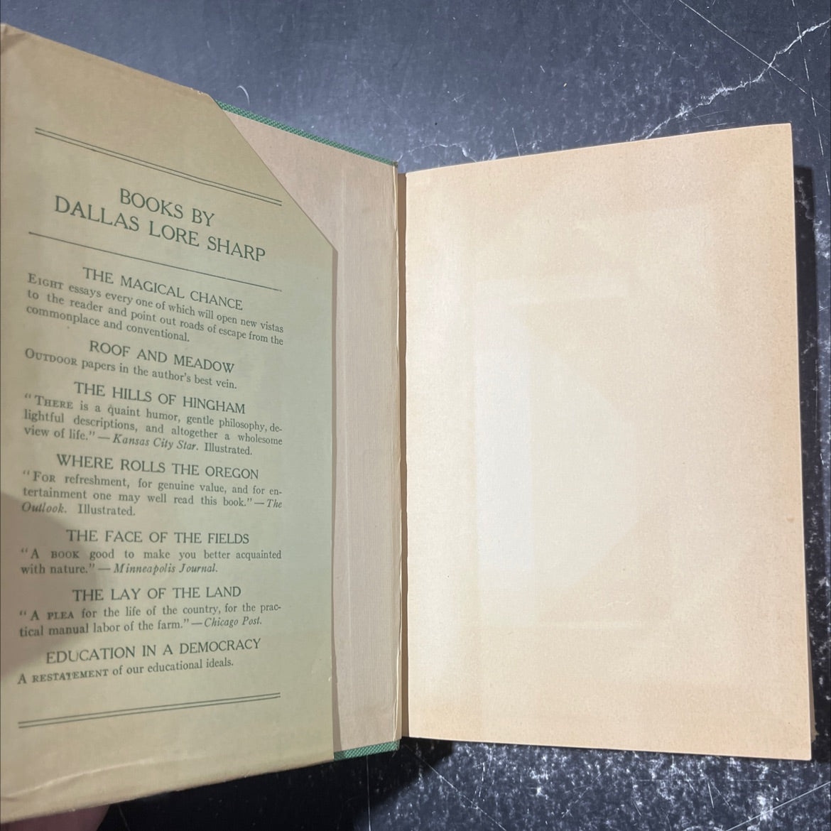 where rolls the oregon book, by dallas lore sharp, 1914 Hardcover image 4