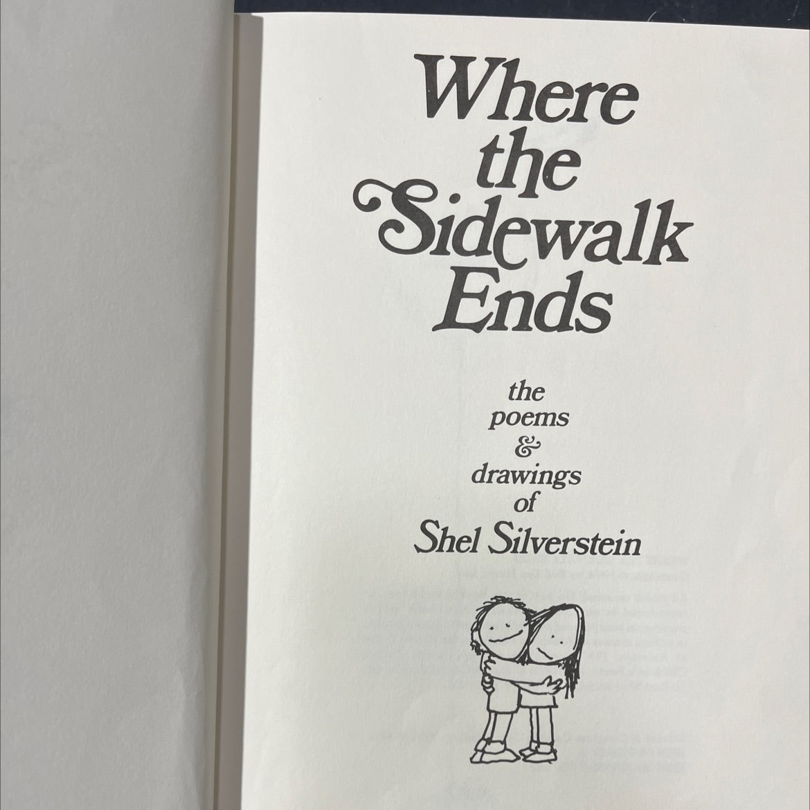 where the sidewalk ends book, by shel silverstein, 1974 Hardcover image 2