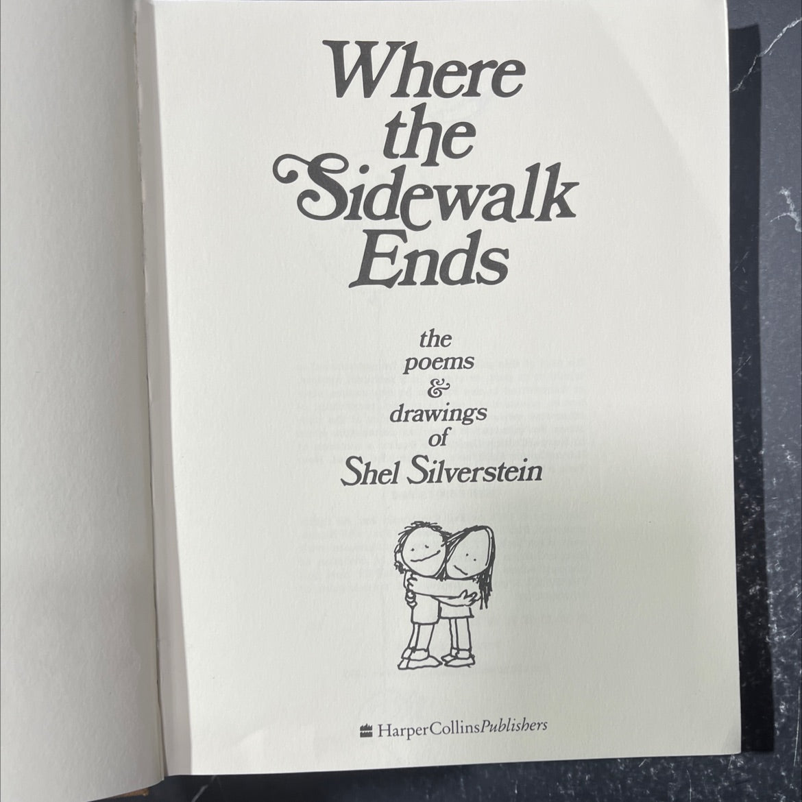where the sidewalk ends book, by shel silverstein, 1996 Hardcover image 2