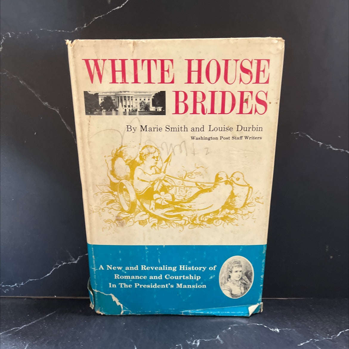 white house brides book, by Marie Smith and Louise Durbin, 1966 Hardcover image 1