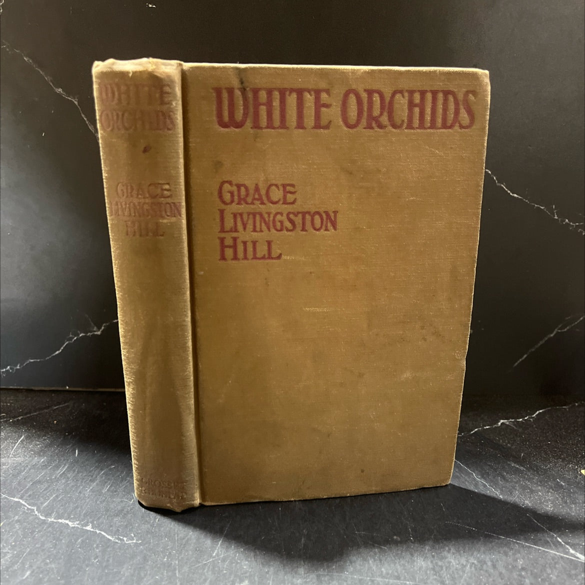 white orchids book, by grace livingston hill, 1935 Hardcover image 1