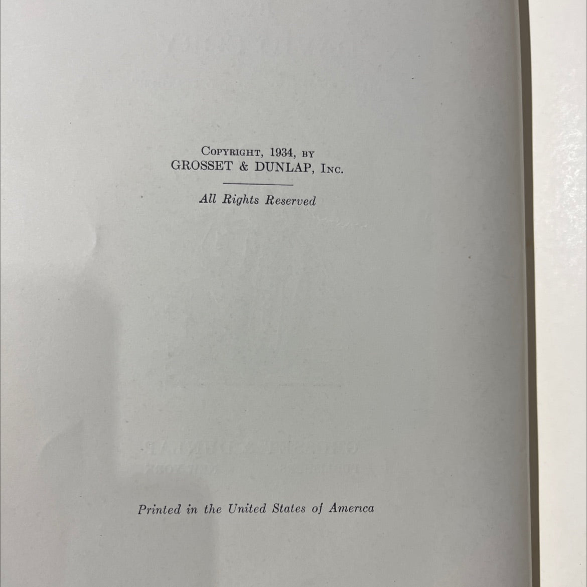 white otter book, by david cory, 1934 Hardcover image 3