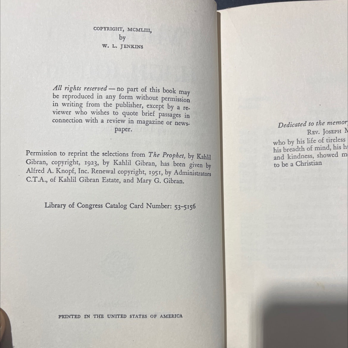 whom god hath joined book, by David R. Mace, Ph.D., 1953 Hardcover image 3