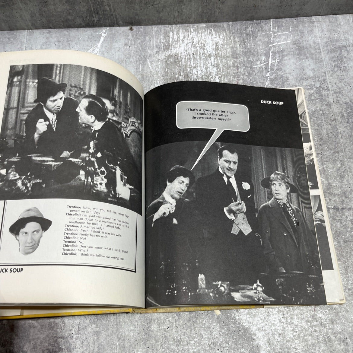 why a duck? visual and verbal gems from the marx brothers movies book, by richard j. anobile, 1971 Hardcover image 4
