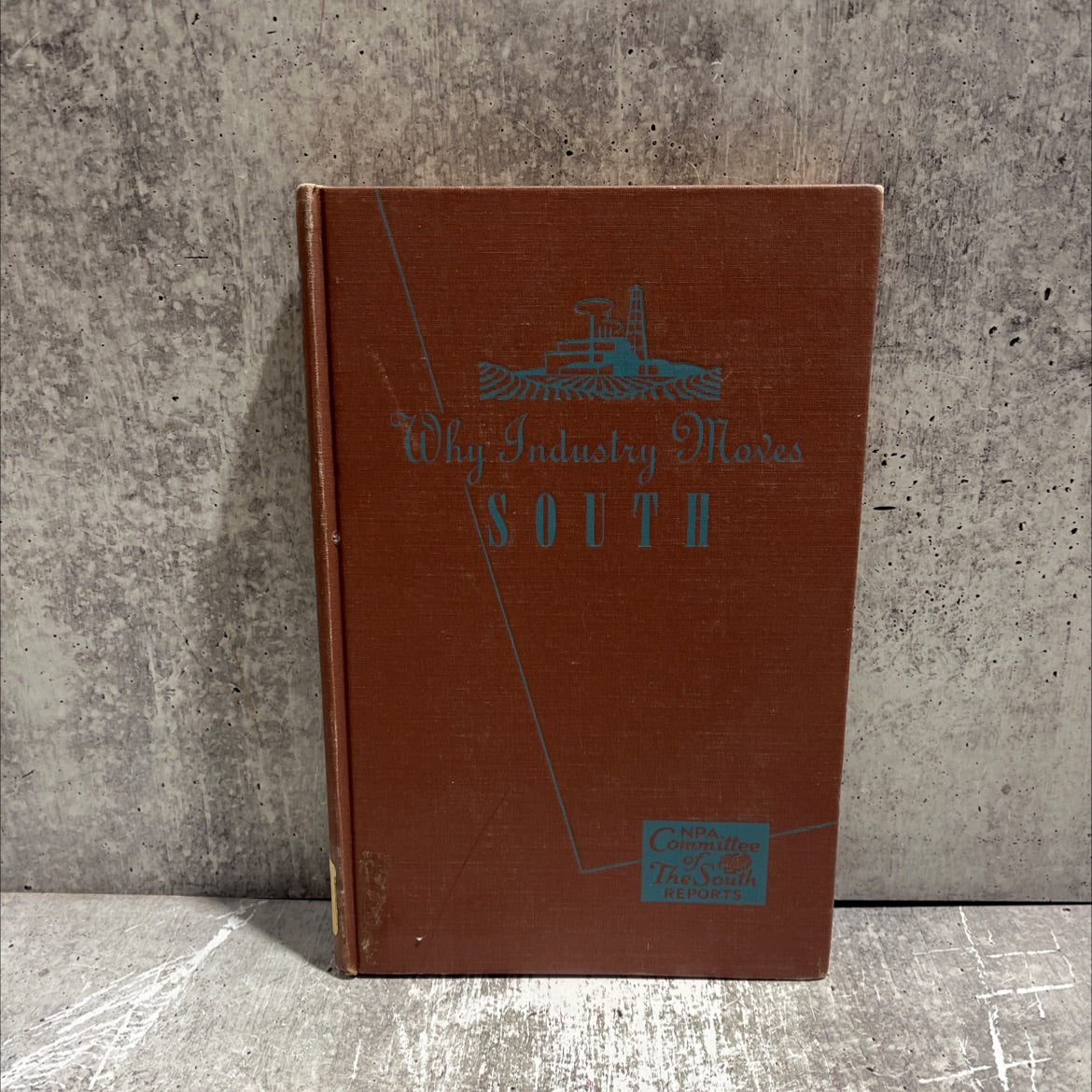 why industry moves south book, by glenn everett mclaughlin, stefan robock, 1949 Hardcover image 1