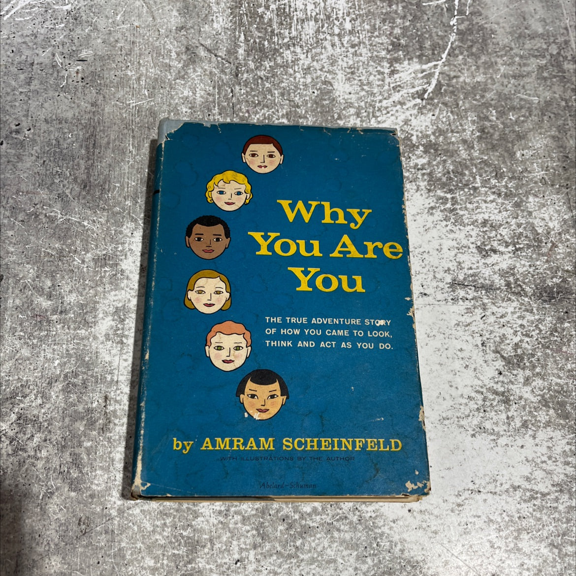 why you are you book, by amram scheinfeld, 1958 Hardcover image 1