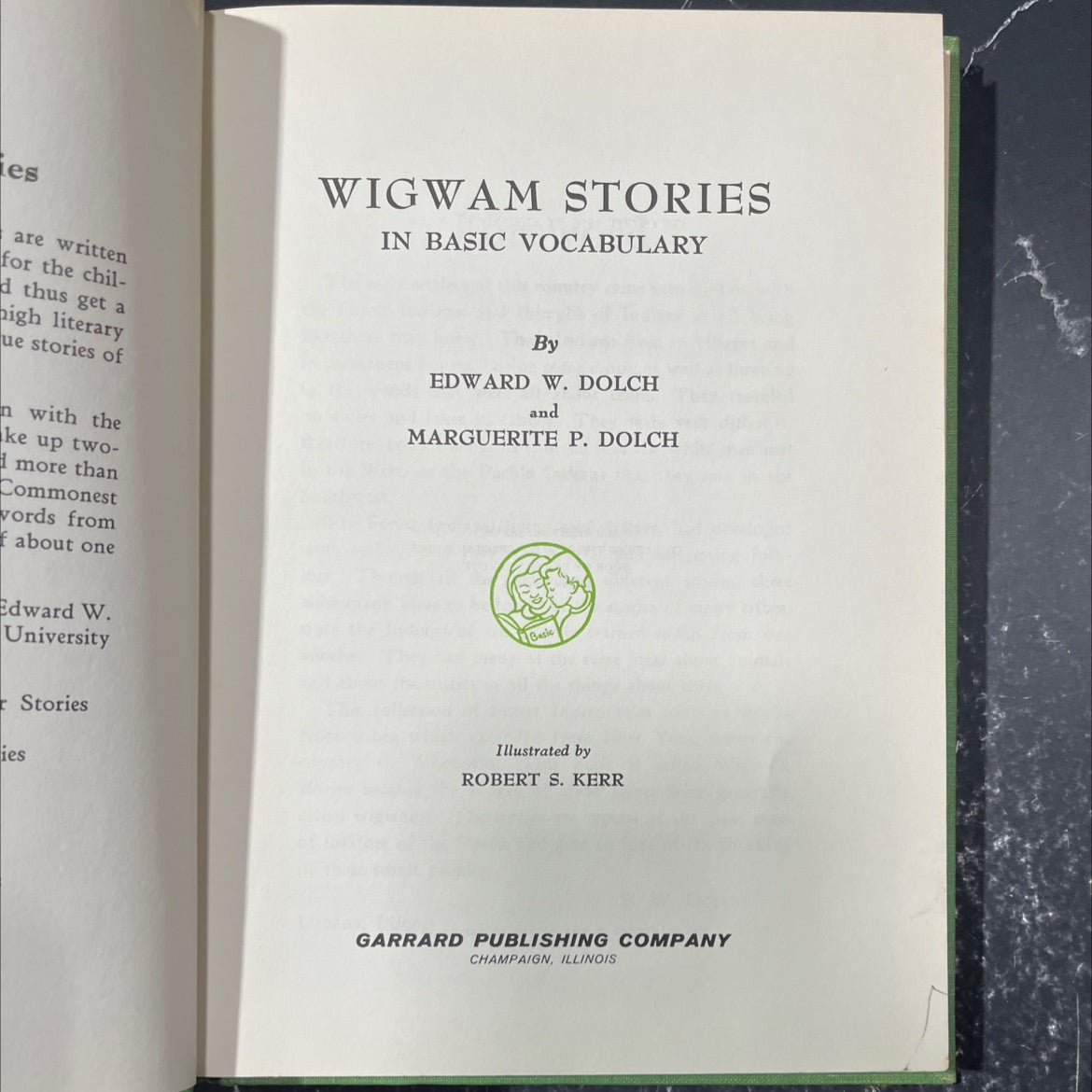 wigwam stories in basic vocabulary book, by edward w. dolch, marguerite p. dolch, 1956 Hardcover image 2