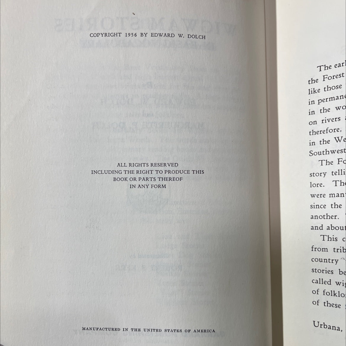 wigwam stories in basic vocabulary book, by edward w. dolch and marguerite p. dolch, 1956 Hardcover image 3