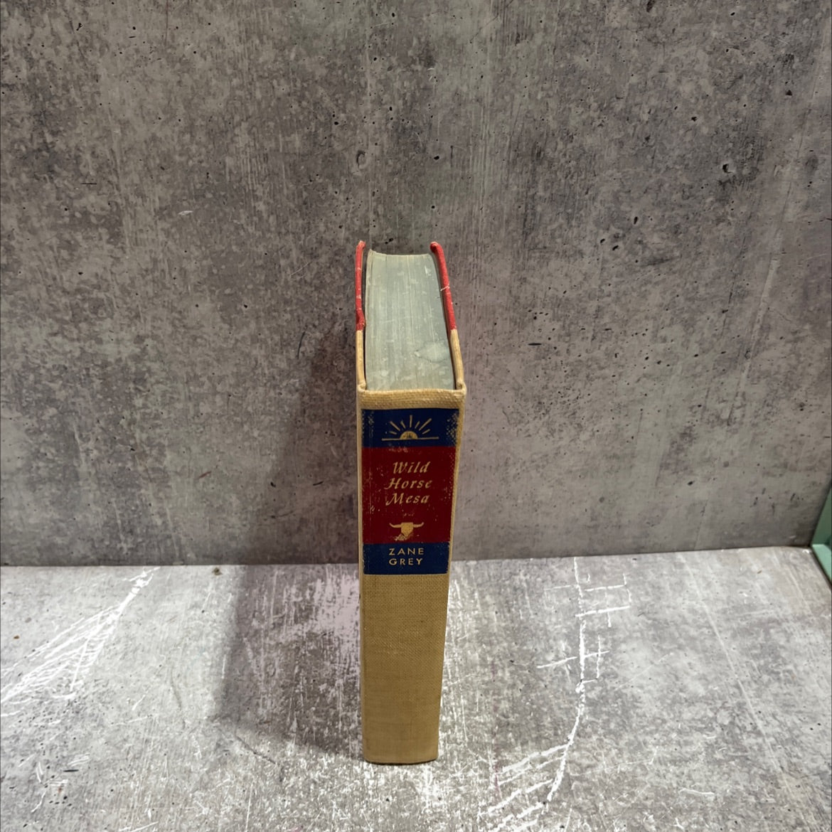 wild horse mesa book, by zane grey, 1952 Hardcover image 4