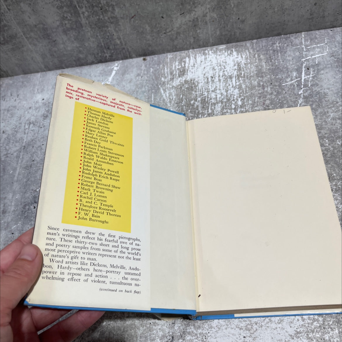 wilderness sampler tonic of great writings the moods of nature book, by Jean C. Vermes, 1968 Hardcover image 4