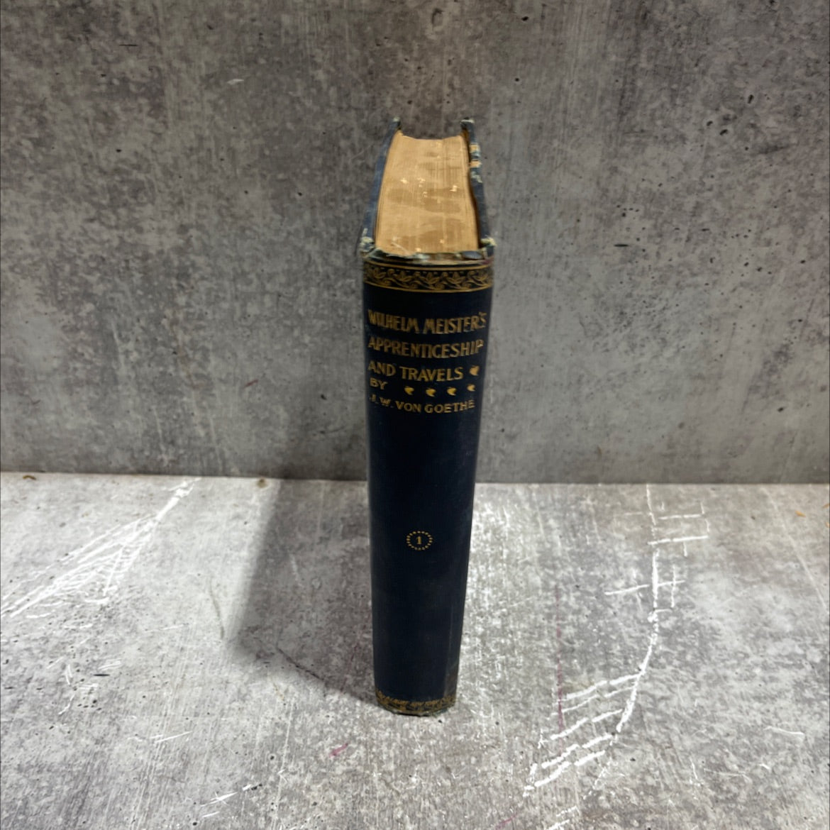 wilhelm meister's apprenticeship and travels book, by johann wolfgang von goethe, 1881 Hardcover image 4