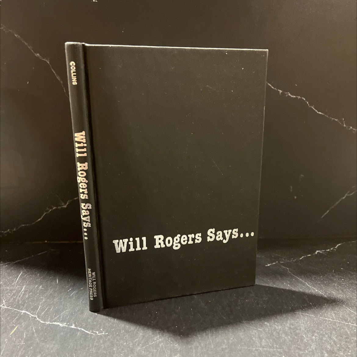 will rogers says... favorite quotations book, by will rogers, 1988 Hardcover image 1