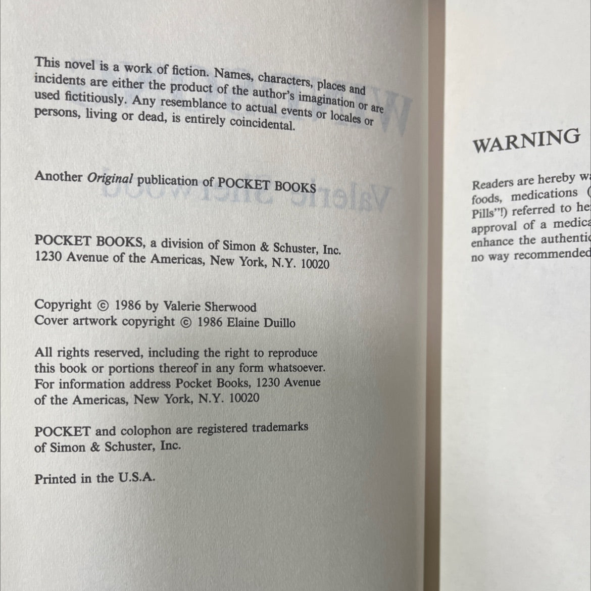 windsong book, by Valerie Sherwood, 2009 Hardcover image 3