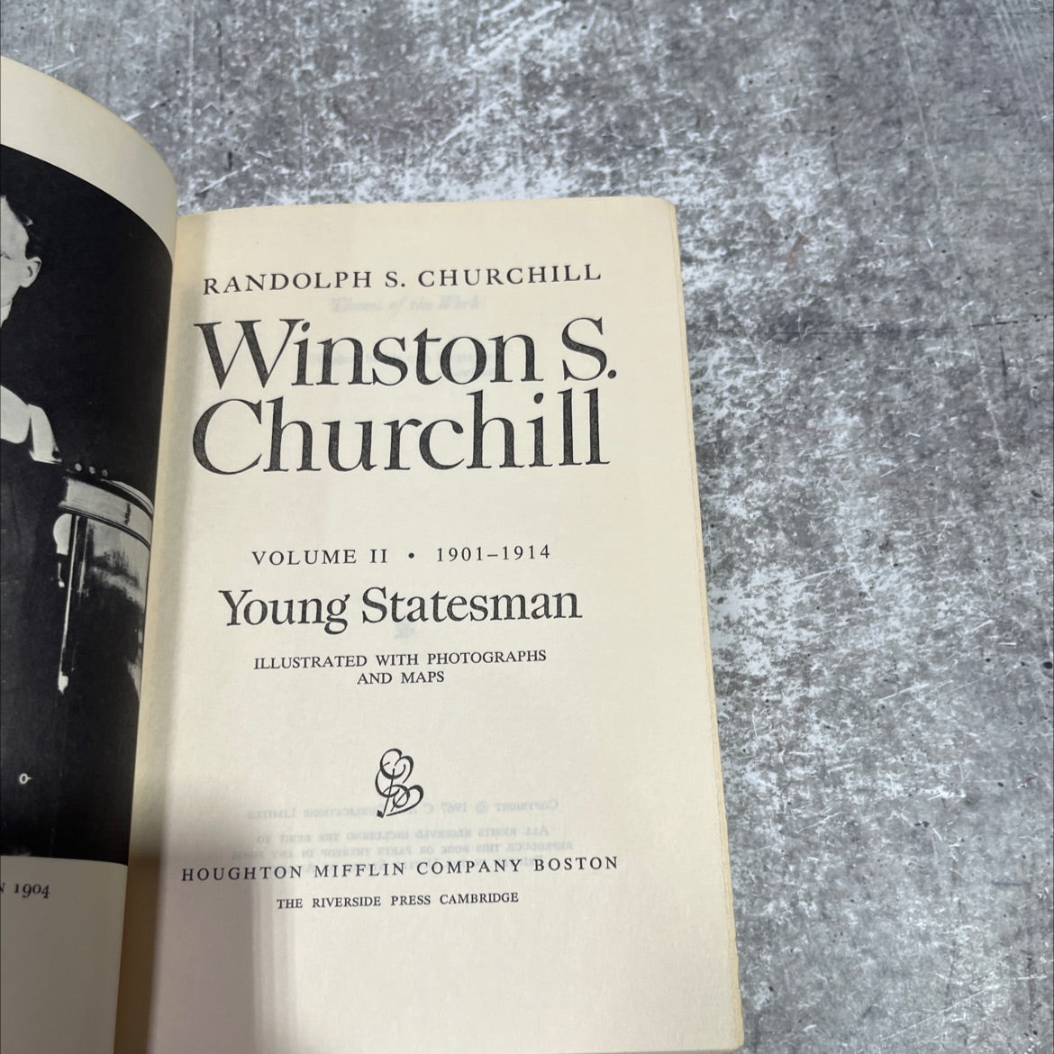 winston s. churchill volume ii • 1901-1914 young statesman book, by randolph s. churchill, 2008 Hardcover image 2